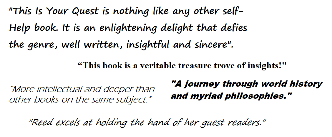 Book Review Quotes for This is Your Quest